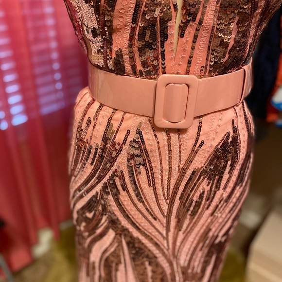 Formal beautiful Dres Dusty Rose - Picture 8 of 8